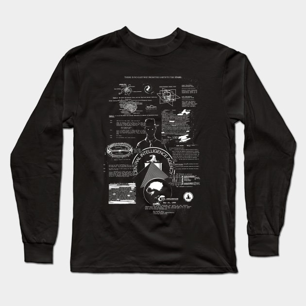 Mars Exploration | CIA 1984 Long Sleeve T-Shirt by Bríg